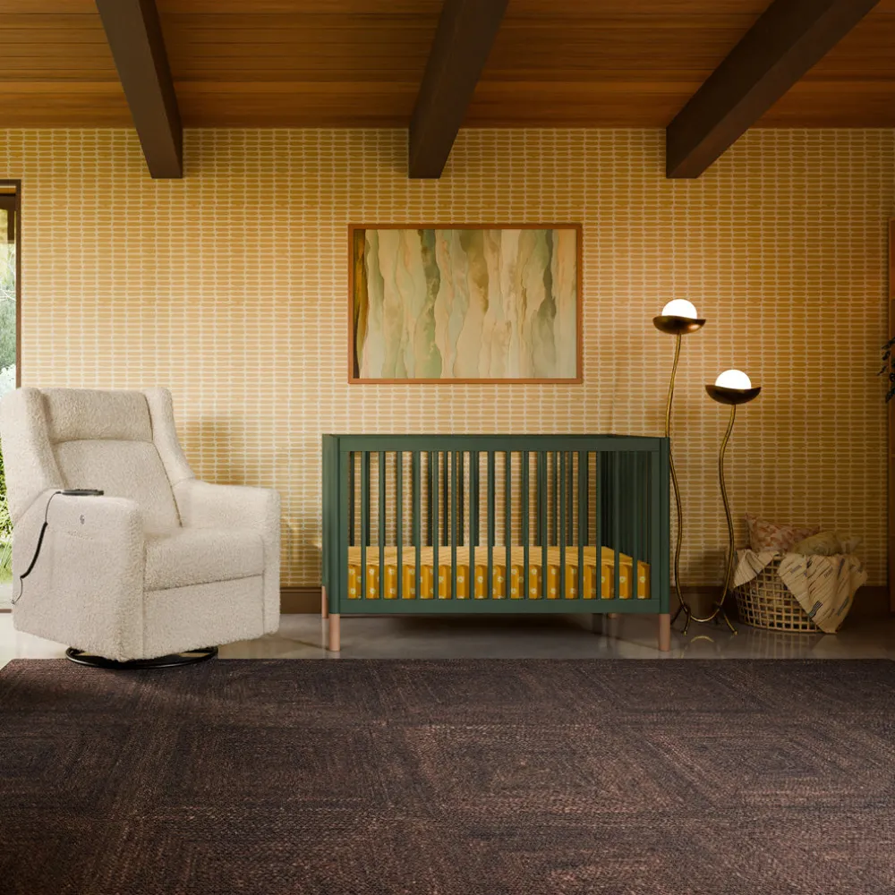 Gelato 4-in-1 Convertible Crib with Toddler Bed Conversion Kit