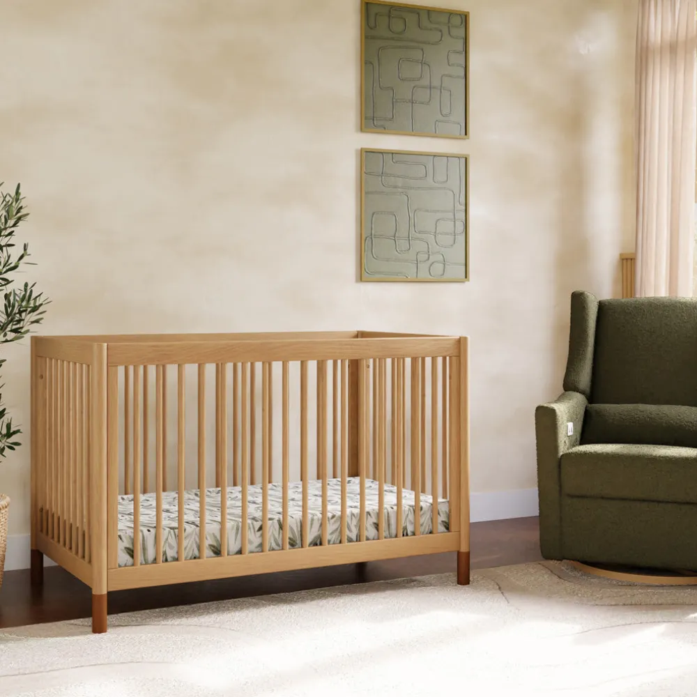 Gelato 4-in-1 Convertible Crib with Toddler Bed Conversion Kit