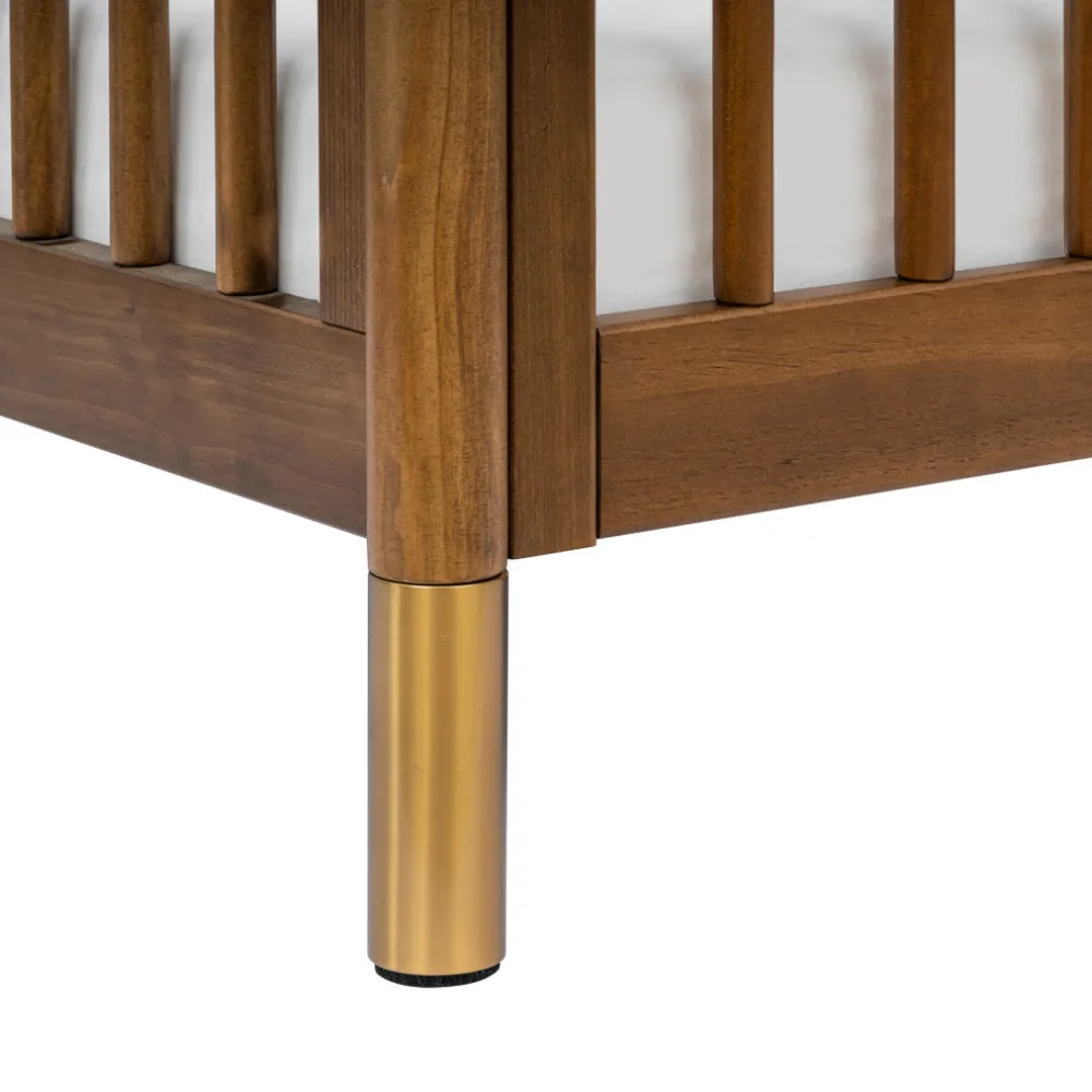 Gelato 4-in-1 Convertible Crib with Toddler Bed Conversion Kit