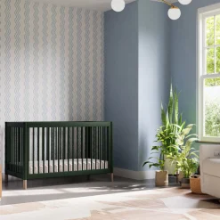 Gelato 4-in-1 Convertible Crib with Toddler Bed Conversion Kit