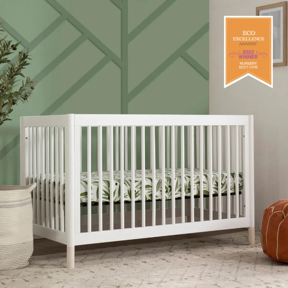 Gelato 4-in-1 Convertible Crib with Toddler Bed Conversion Kit