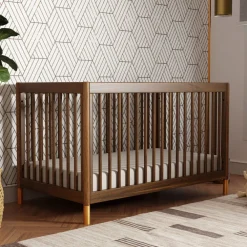 Gelato 4-in-1 Convertible Crib with Toddler Bed Conversion Kit