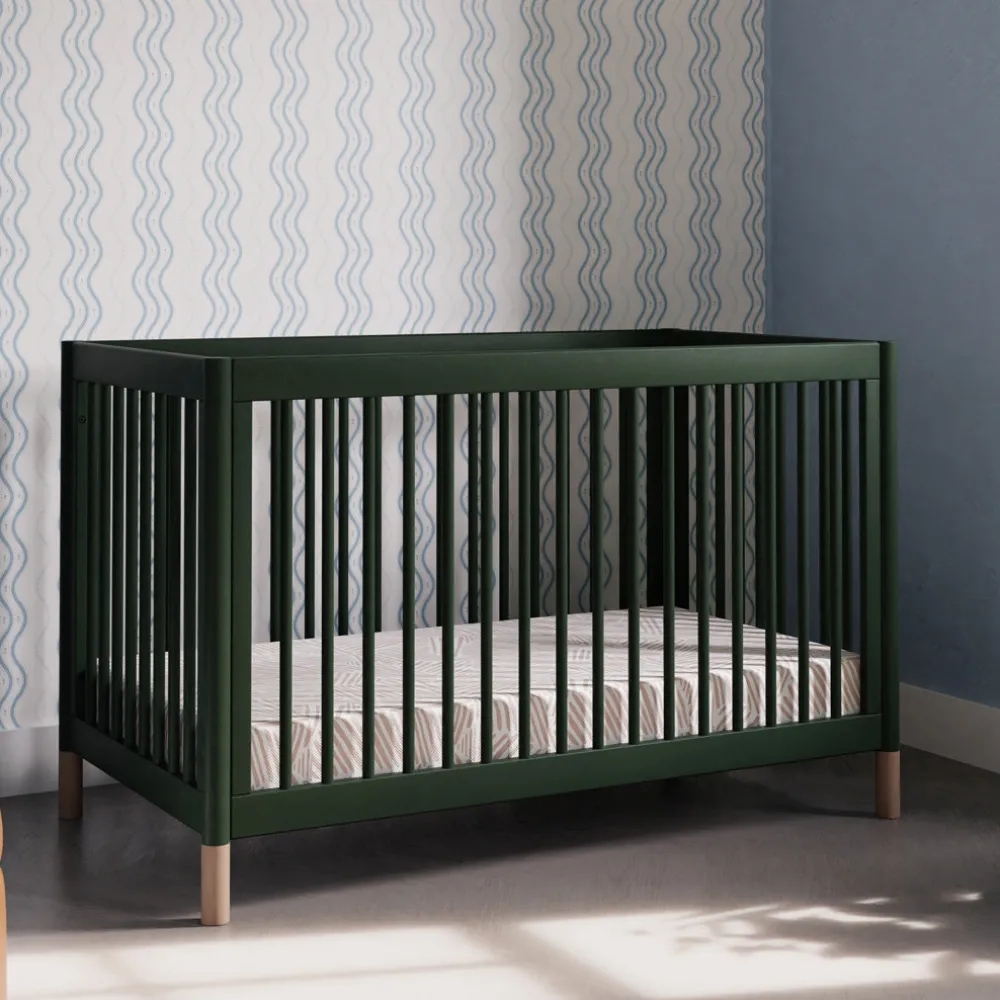 Gelato 4-in-1 Convertible Crib with Toddler Bed Conversion Kit