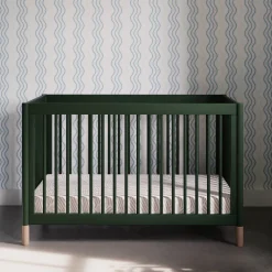 Gelato 4-in-1 Convertible Crib with Toddler Bed Conversion Kit