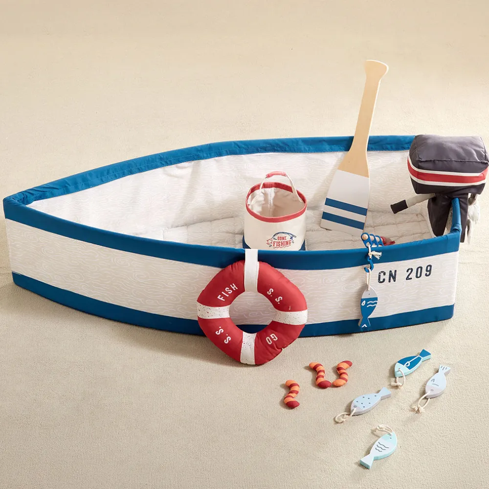Gone Fishing Canvas Boat