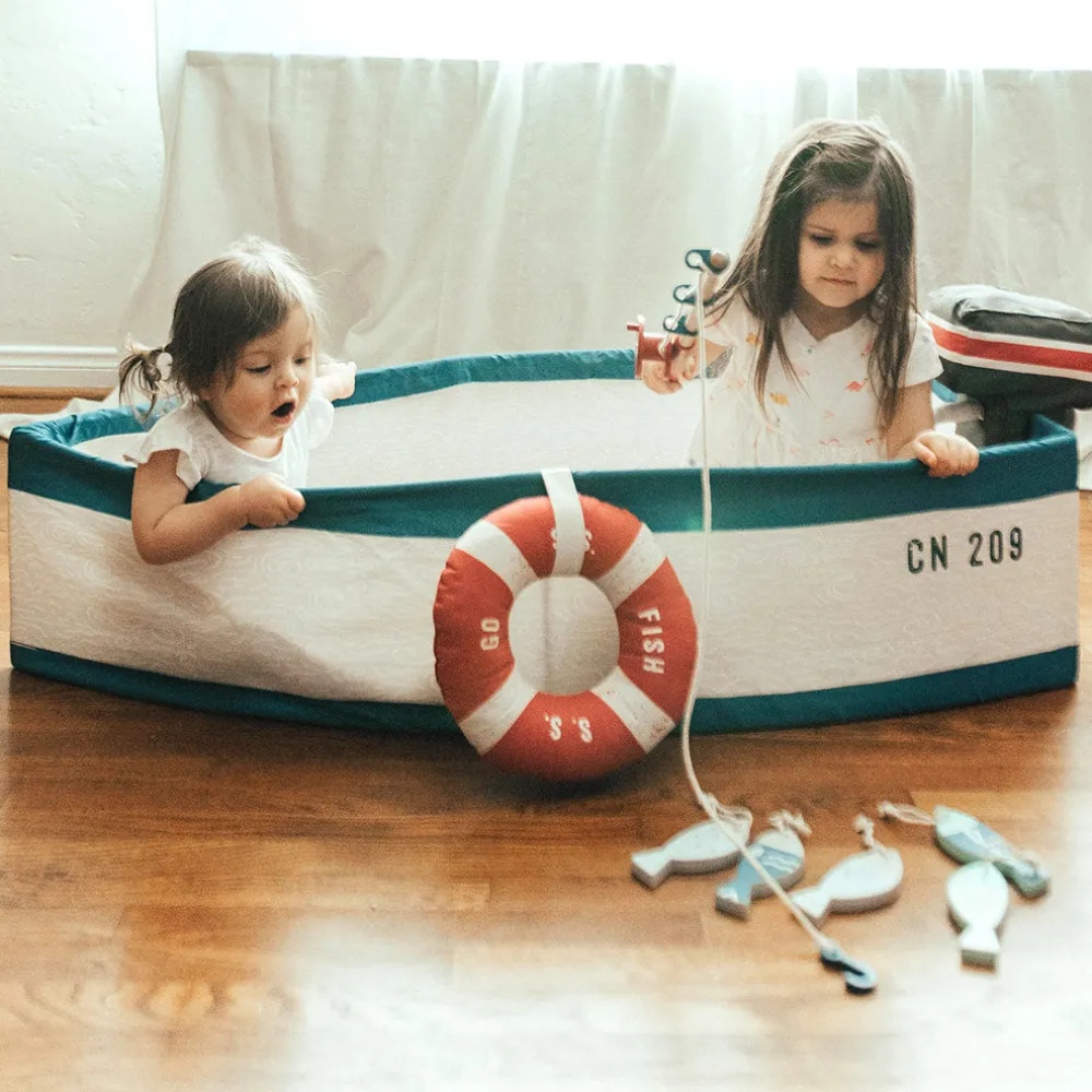Gone Fishing Canvas Boat
