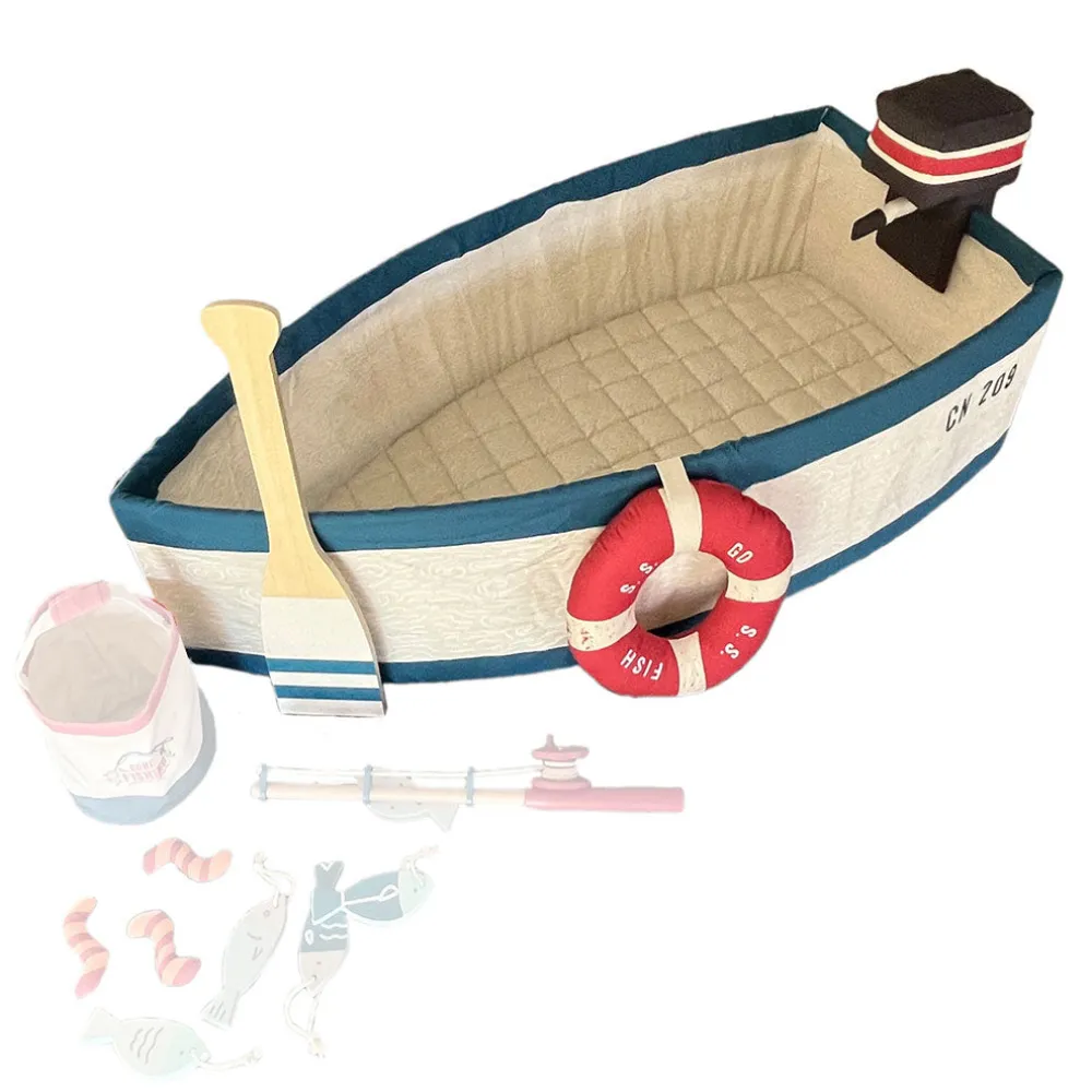 Gone Fishing Canvas Boat