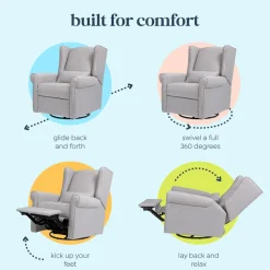 Hayden Recliner & Swivel Glider