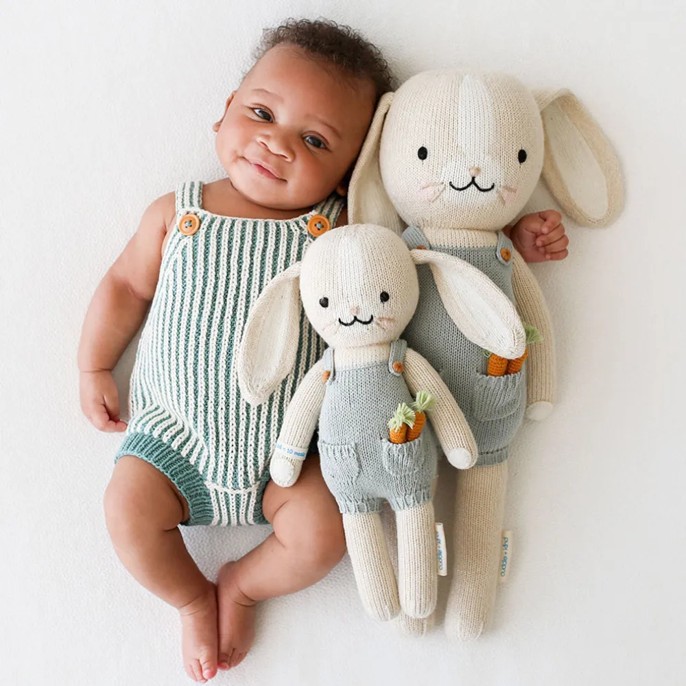 Henry The Bunny Hand-Knit Doll