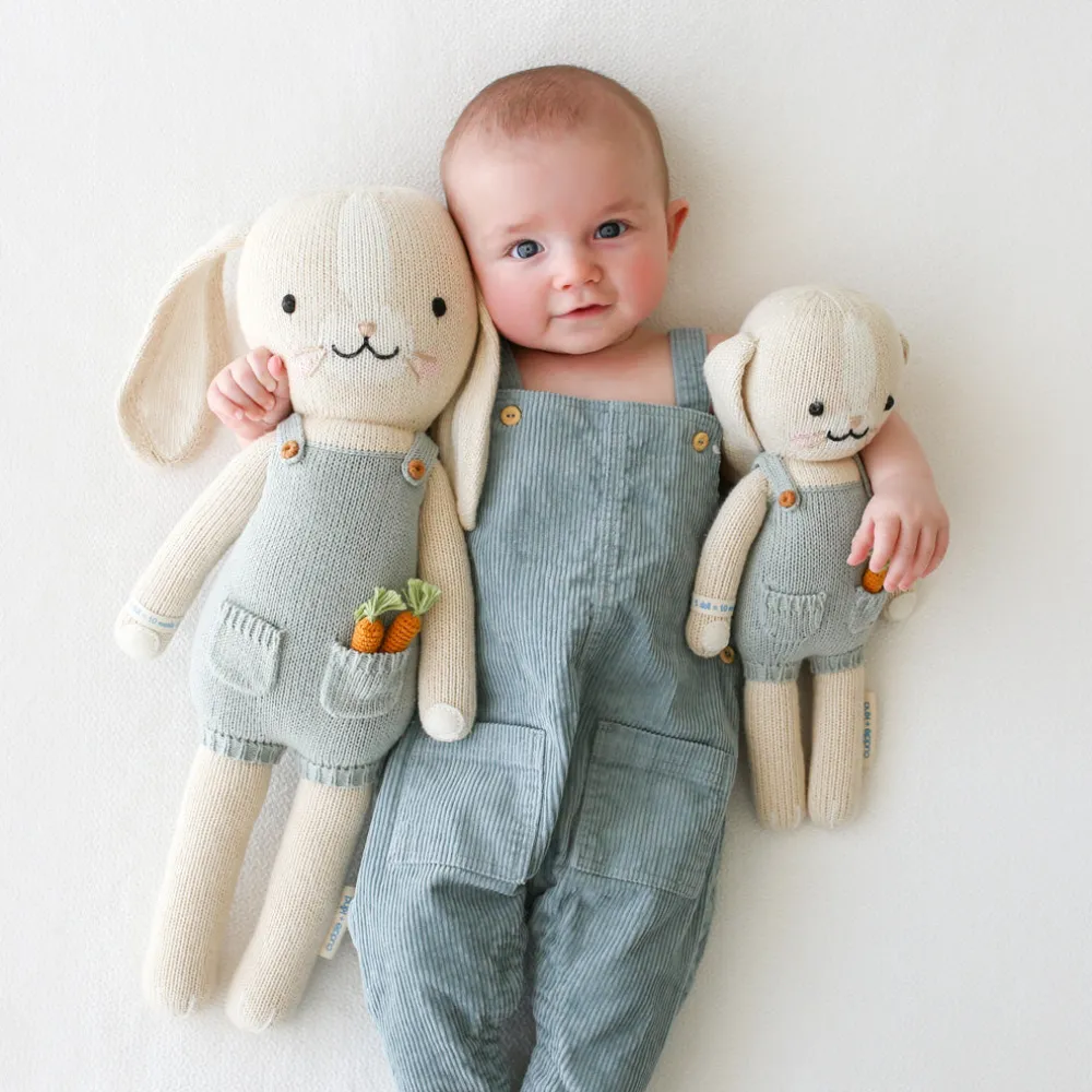 Henry The Bunny Hand-Knit Doll