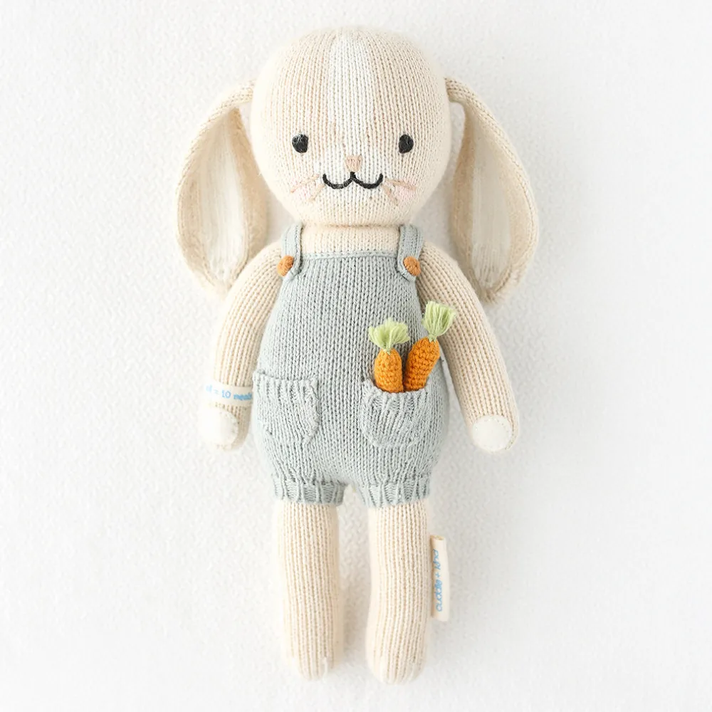 Henry The Bunny Hand-Knit Doll
