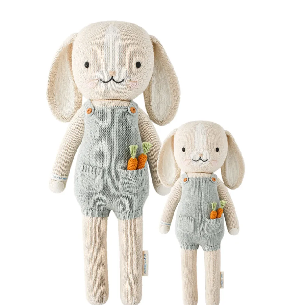 Henry The Bunny Hand-Knit Doll