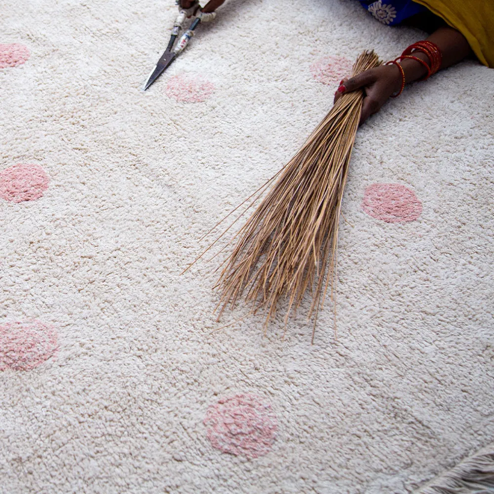 Hippy Dots Washable Rug