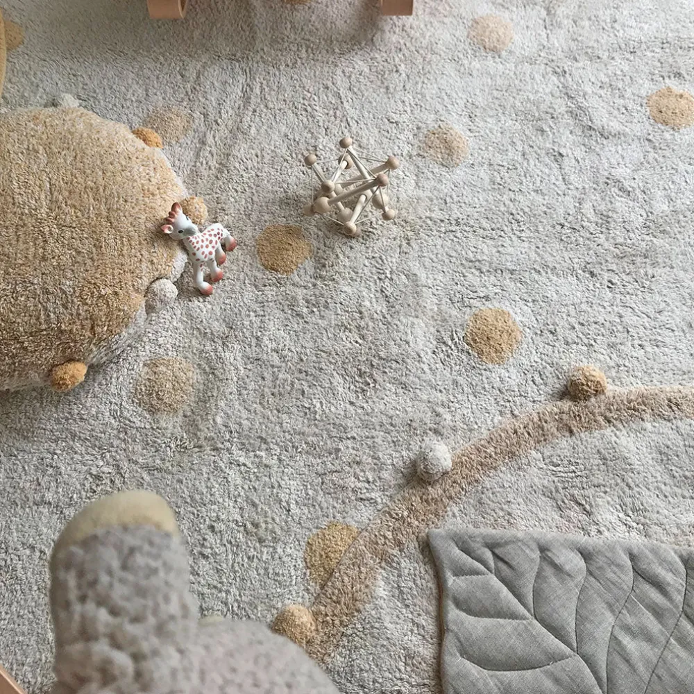 Hippy Dots Washable Rug