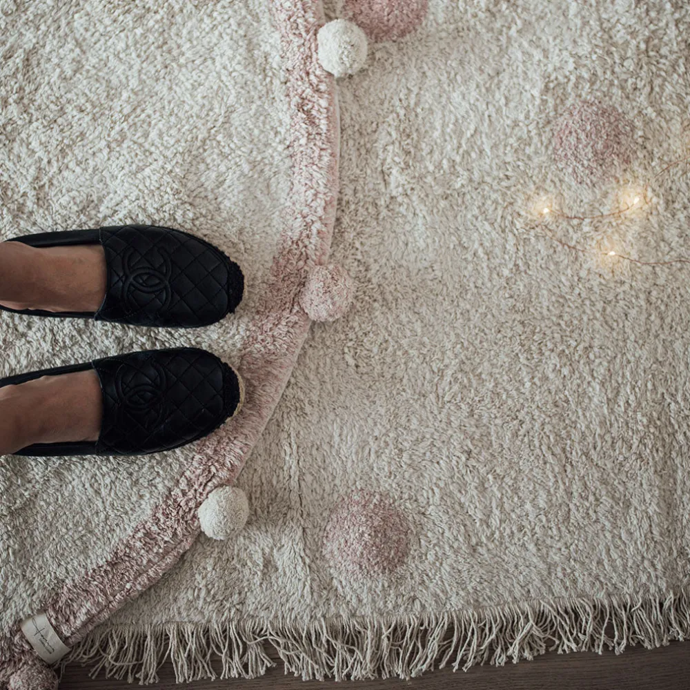 Hippy Dots Washable Rug