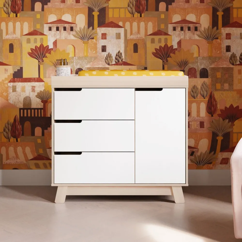 Hudson 3-Drawer Compact Changer Dresser with Removable Changing Tray (40")