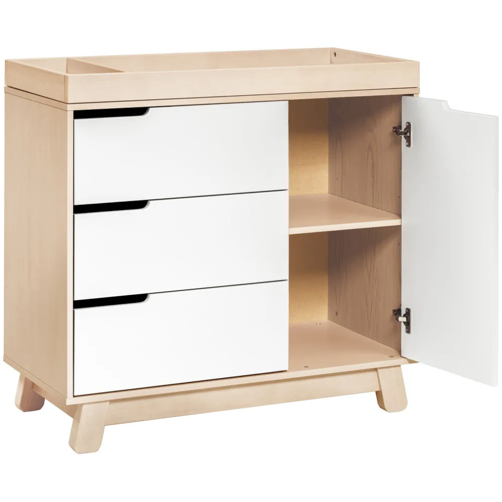Hudson 3-Drawer Compact Changer Dresser with Removable Changing Tray (40")