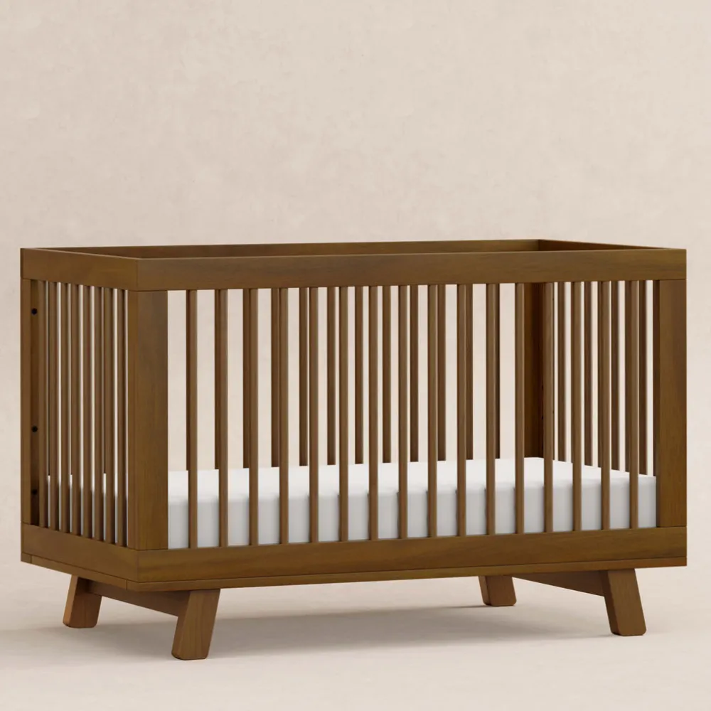 Hudson 3-in-1 Convertible Crib + Toddler Rail