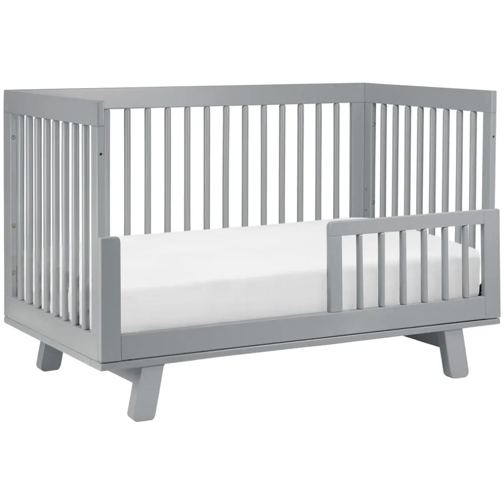 Hudson 3-in-1 Convertible Crib + Toddler Rail