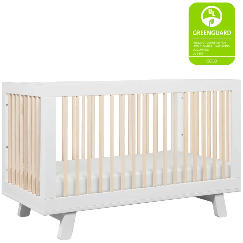 Hudson 3-in-1 Convertible Crib + Toddler Rail