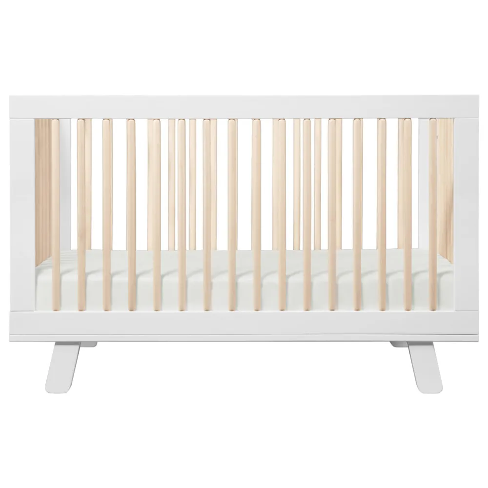 Hudson 3-in-1 Convertible Crib + Toddler Rail