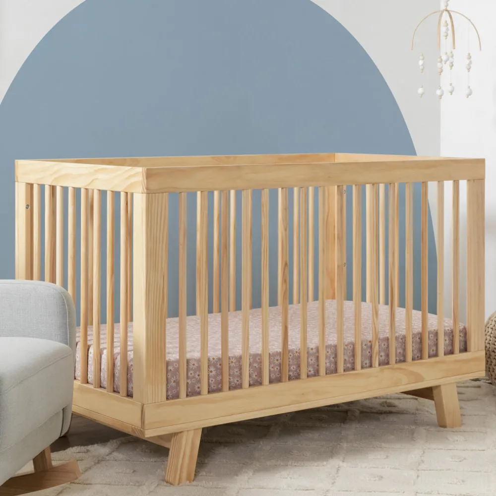 Hudson 3-in-1 Convertible Crib + Toddler Rail