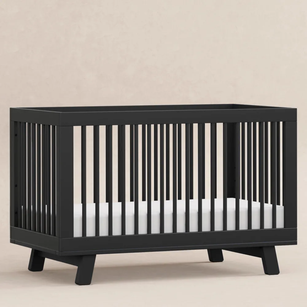 Hudson 3-in-1 Convertible Crib + Toddler Rail