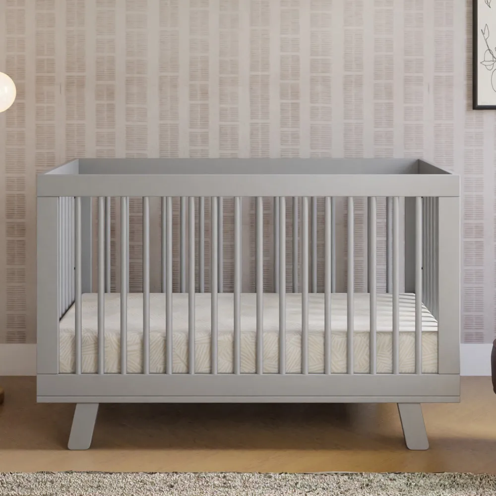 Hudson 3-in-1 Convertible Crib + Toddler Rail