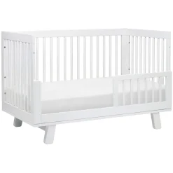Hudson 3-in-1 Convertible Crib + Toddler Rail