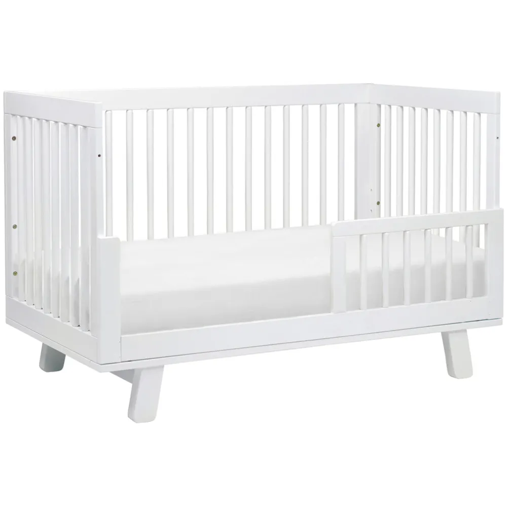 Hudson 3-in-1 Convertible Crib + Toddler Rail