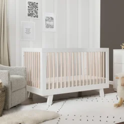 Hudson 3-in-1 Convertible Crib + Toddler Rail