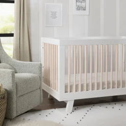 Hudson 3-in-1 Convertible Crib + Toddler Rail