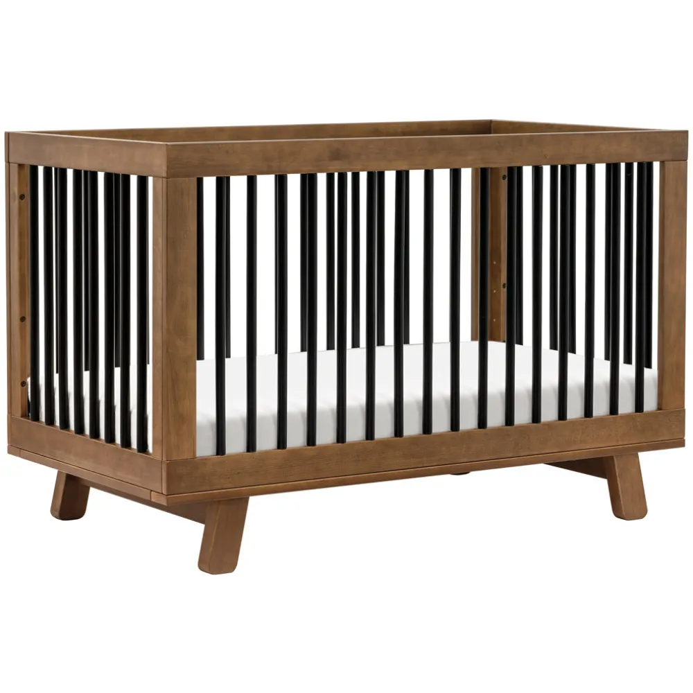 Hudson 3-in-1 Convertible Crib + Toddler Rail