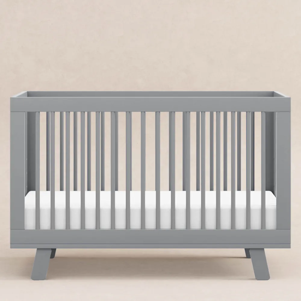 Hudson 3-in-1 Convertible Crib + Toddler Rail