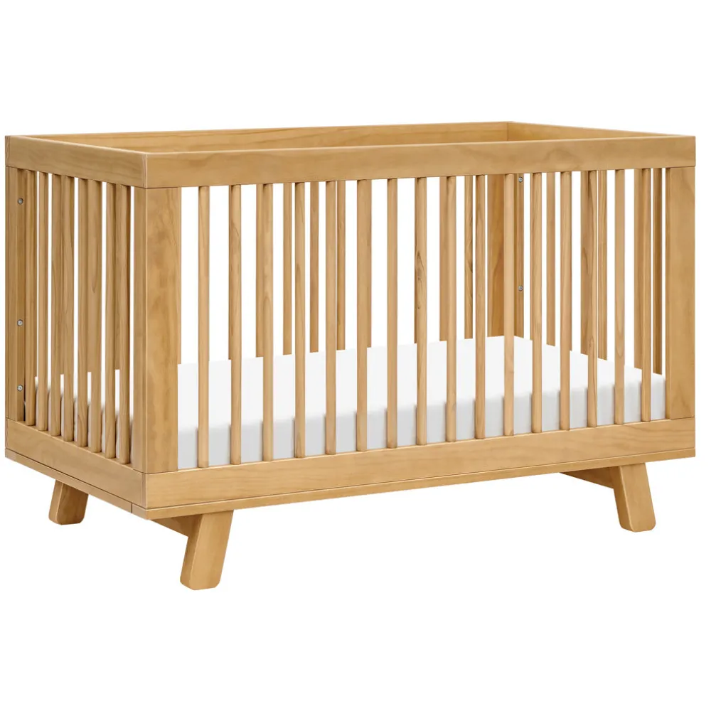 Hudson 3-in-1 Convertible Crib + Toddler Rail