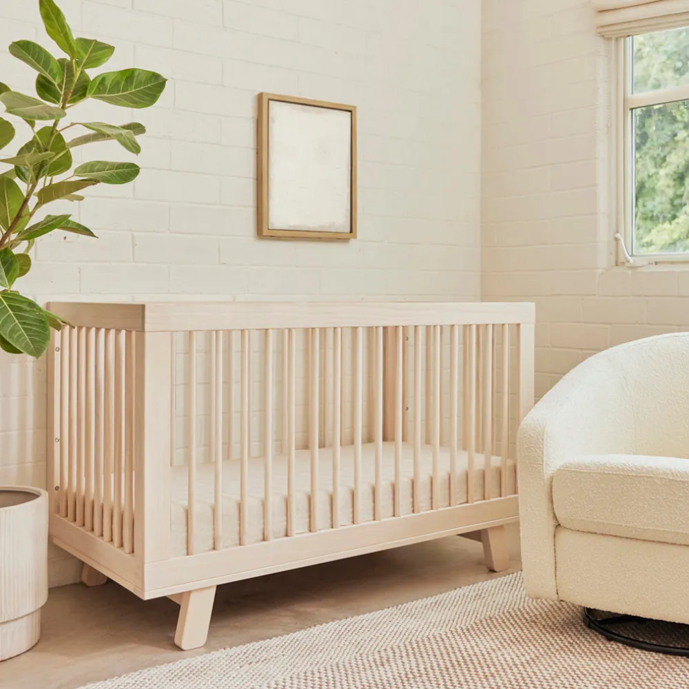 Hudson 3-in-1 Convertible Crib + Toddler Rail