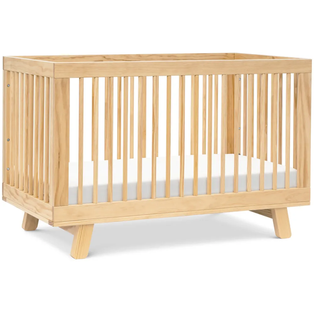 Hudson 3-in-1 Convertible Crib + Toddler Rail