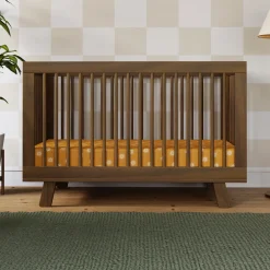 Hudson 3-in-1 Convertible Crib + Toddler Rail