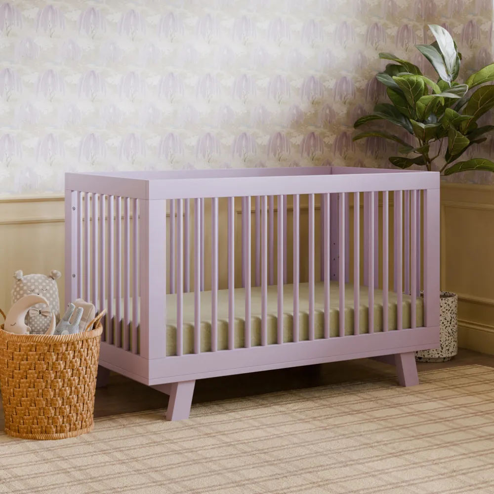 Hudson 3-in-1 Convertible Crib + Toddler Rail