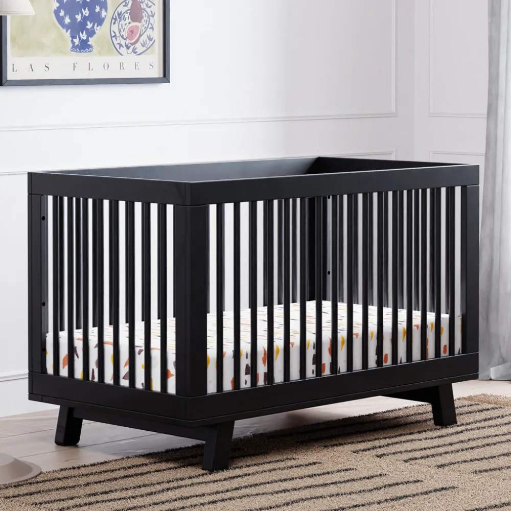 Hudson 3-in-1 Convertible Crib + Toddler Rail