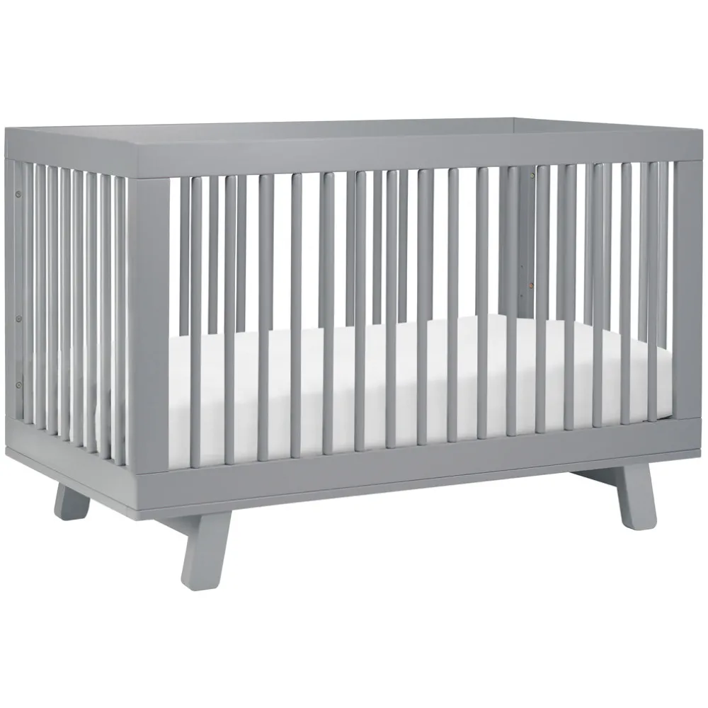 Hudson 3-in-1 Convertible Crib + Toddler Rail