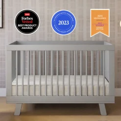 Hudson 3-in-1 Convertible Crib + Toddler Rail