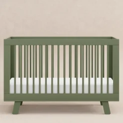 Hudson 3-in-1 Convertible Crib + Toddler Rail
