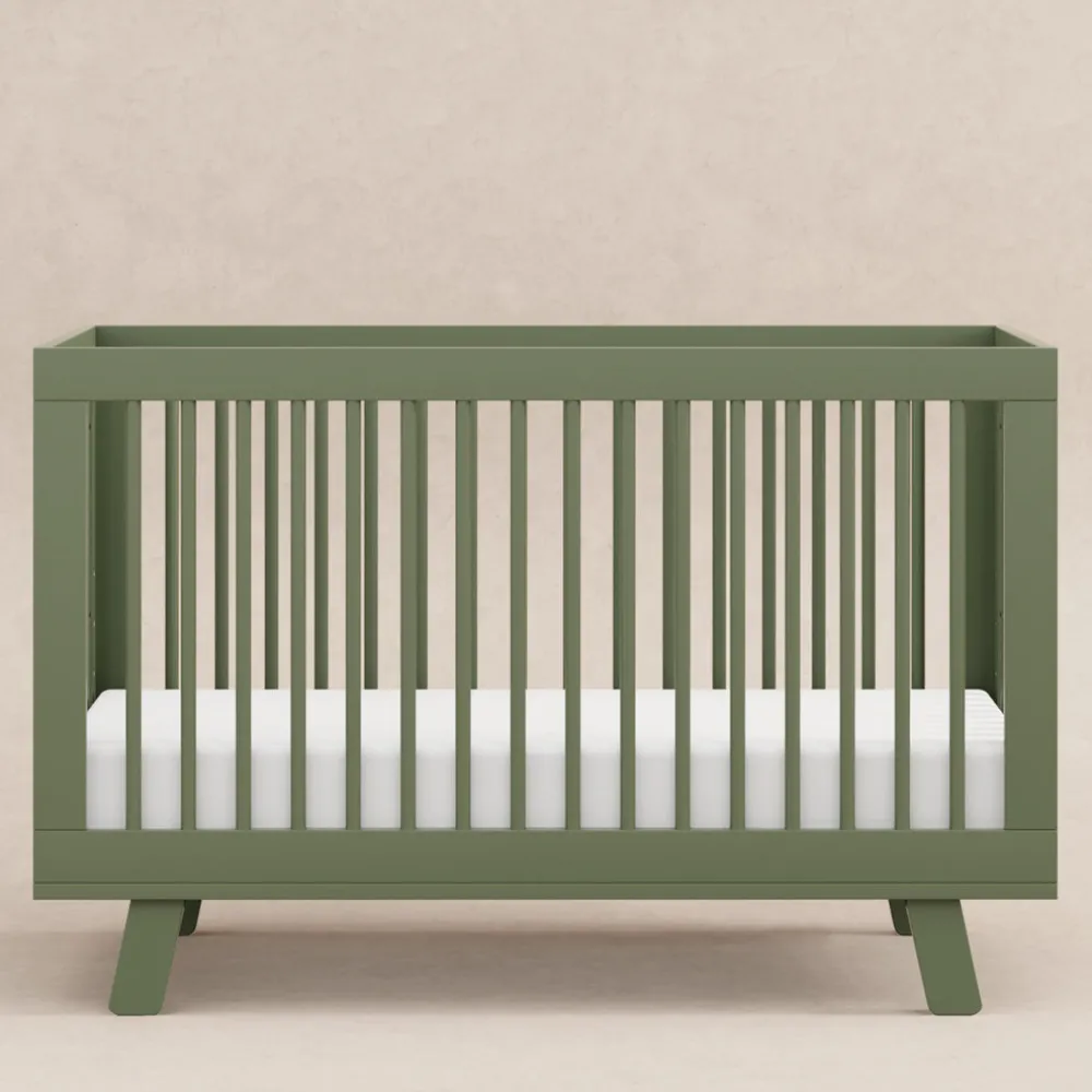 Hudson 3-in-1 Convertible Crib + Toddler Rail