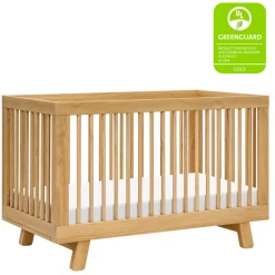 Hudson 3-in-1 Convertible Crib + Toddler Rail