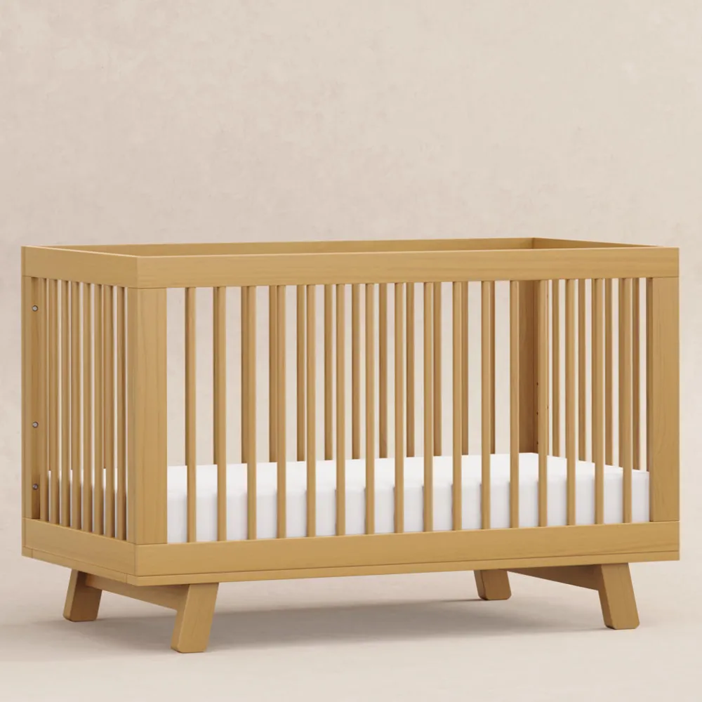 Hudson 3-in-1 Convertible Crib + Toddler Rail