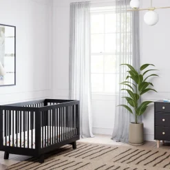 Hudson 3-in-1 Convertible Crib + Toddler Rail