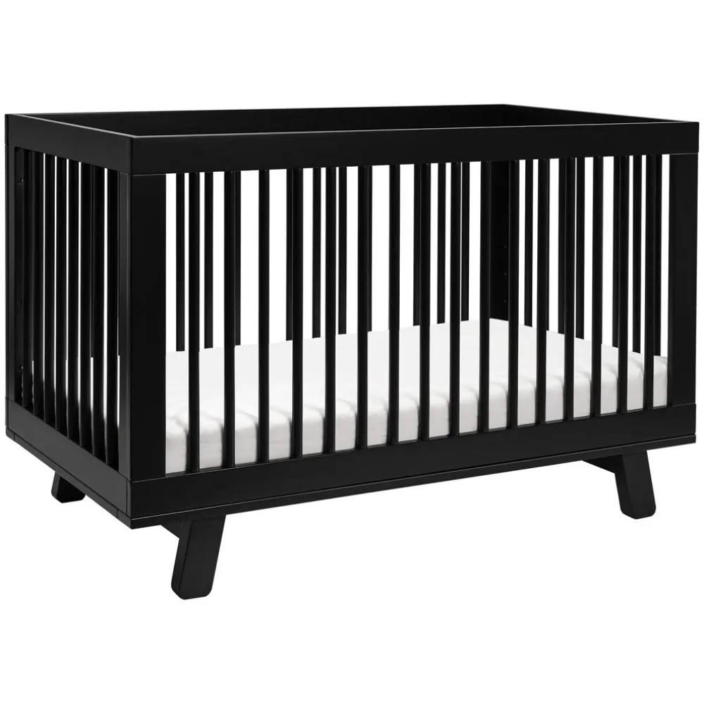Hudson 3-in-1 Convertible Crib + Toddler Rail