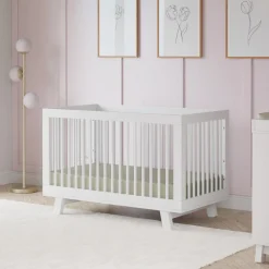 Hudson 3-in-1 Convertible Crib + Toddler Rail