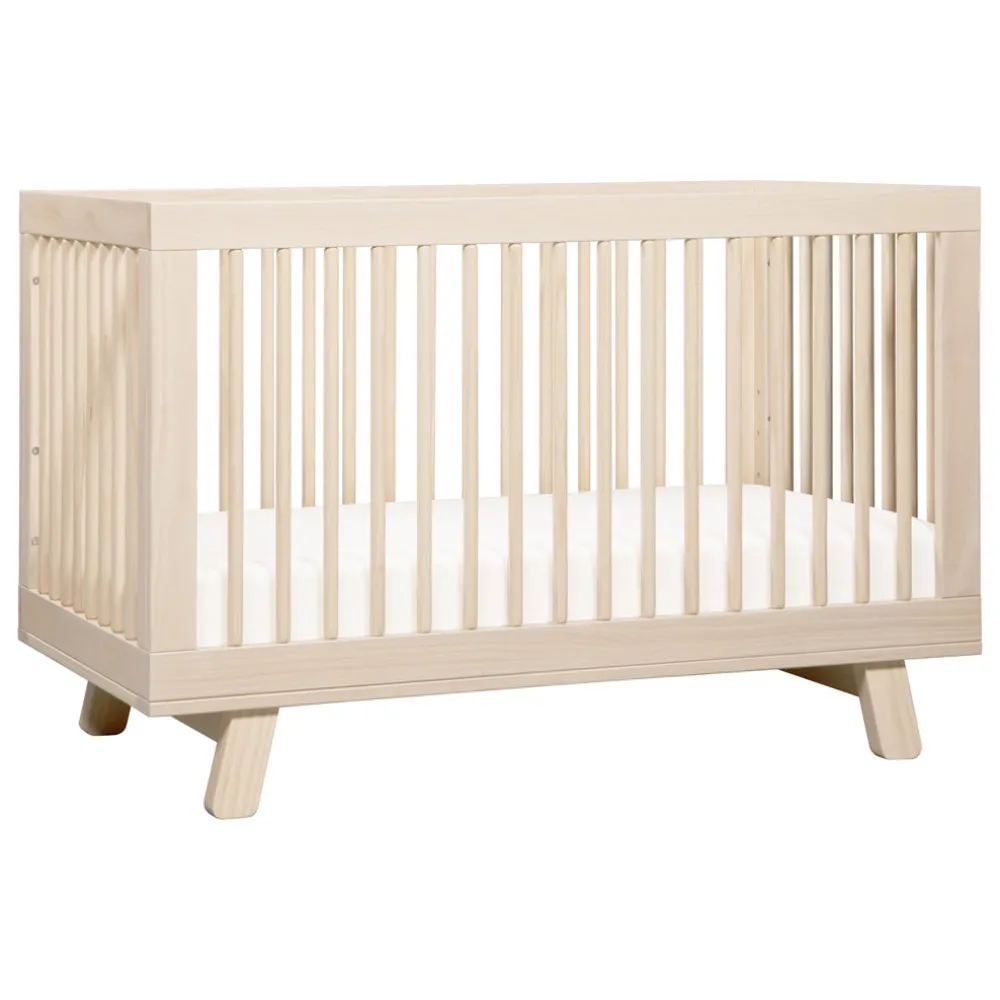 Hudson 3-in-1 Convertible Crib + Toddler Rail